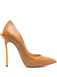 Casadei Blade bow-detail pumps for women | 1F762S120TC1256 at Farfetch.com Casadei Blade bow-detail Pumps - Farfetch