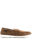 TOM FORD brown suede penny loafers for men | J1293TLCL029 at Farfetch.com TOM FORD Suede Penny Loafers - Farfetch