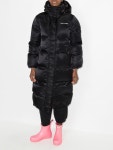 Daily Paper black Epuff zip-up puffer coat for women | 2022084 at Farfetch.com Daily Paper Epuff zip-up Puffer Coat - Farfetch