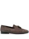 Santoni brown front tassel detail loafers for men | MCNC17552SA4SNBNT50 at Farfetch.com Santoni Front Tassel Detail Loafers... 