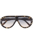 TOM FORD Eyewear 트로이 라운드 프레임 선글라스 - Farfetch