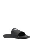 Roberto Cavalli Logo Print Strap Slides - Farfetch