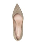 Stuart Weitzman gold Anny pointed-toe pumps for women | S0594 at Farfetch.com Stuart Weitzman Anny pointed-toe Pumps - Farfetch
