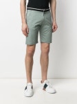 Karl Lagerfeld green striped bermuda shorts for men | 2558110511801 at Farfetch.com Karl Lagerfeld Striped Bermuda Shorts - Farfetch