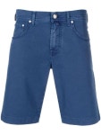 Jacob Cohen blue slim denim shorts for men | J6636COMF00028V at Farfetch.com Jacob Cohen Slim Denim Shorts - Farfetch