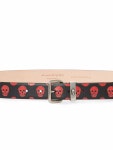 Alexander McQueen skull-print Leather Belt - Farfetch