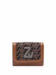 Shop Zadig&Voltaire with Afterpay - FARFETCH Australia Zadig&Voltaire Monogram tri-fold Wallet - Farfetch