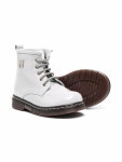 Monnalisa lace-up leather ankle-boots for kids | 8380098711 at Farfetch.com Monnalisa lace-up Leather ankle-boots - Farfetch