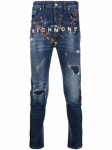 John Richmond logo-print slim-fit jeans - FARFETCH John Richmond logo-print slim-fit Jeans - Farfetch