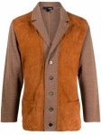 Shop Lardini with Afterpay - FARFETCH Australia Lardini Panelled Knitted Blazer - Farfetch