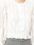b+ab perforated-design Blouse - Farfetch