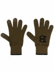 Balmain Tactile Intarsia Knitted Gloves - Farfetch