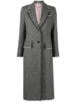 Thom Browne 여성 컬렉션 - 싱글 브레스티드 코트 - 파페치