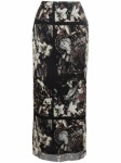 Jean Paul Gaultier Pre-Owned 2000s 플로럴 프린트 미디 스커트 할인 l 세일로 만나보는 파페치 해외 브랜드 컬렉션 ✈ 관부가세... 