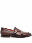 산토니(Santoni) 몽크 스트랩 – 버클 슈즈 – 파페치