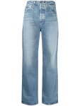 AG Jeans 스톤워싱 스트레이트 진 - Farfetch