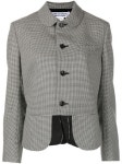 Comme Des Garçons Comme Des Garçons 체크 프린트 싱글 브레스티드 블레이저 - Farfetch Comme Des Garçons Comme Des Garçons 체크... 