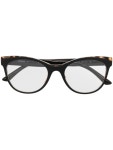 Prada Eyewear 톨토이즈셸 이펙트 캣아이 프레임 안경 - Farfetch Prada Eyewear 톨토이즈셸 이펙트 캣아이 프레임 안경  - Farfetch