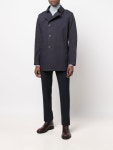 Herno single-breasted Cotton Coat - Farfetch Herno single-breasted Cotton Coat  - Farfetch