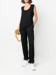 Maison Martin Margiela Pre-Owned 1990s 개더 디테일 민소매 탱크 탑 - Farfetch