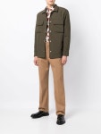 Paul Smith 플랩 포켓 프레스 스터드 재킷 | 그린 | FARFETCH KR