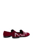Giuseppe Zanotti 쥬세페 자노티 자레스 셰이크 장식 로퍼 | 레드 | FARFETCH KR