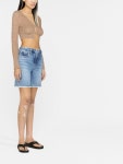 Good American Bermuda Denim Shorts - Farfetch