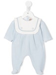La Stupenderia contrasting-bib Detail Babygrow - Farfetch