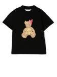 Palm Angels Kids bear-print Cotton T-shirt - Farfetch