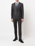 Tagliatore 싱글 브레스티드 버진 울 수트 | 그레이 | FARFETCH KR