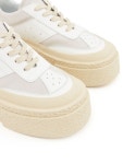 MM6 Maison Margiela 청키 플랫폼 스니커즈 | 화이트 | FARFETCH KR