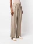 A.P.C. 와이드 울 팬츠 - Farfetch