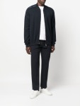 BOSS panelled-knit Zipped Cardigan - Farfetch