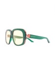 Casablanca round-frame Tinted Sunglasses - Farfetch