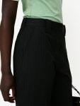 GANNI Tapered Pinstripe Trousers - Farfetch