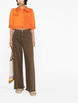 GANNI Cropped short-sleeve Jacket - Farfetch