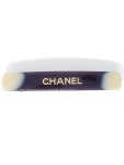 CHANEL Pre-Owned 2001 로고 장식 헤어 슬라이드 - Farfetch