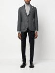 Lardini 울 스트레이트 팬츠 | 블루 | FARFETCH KR