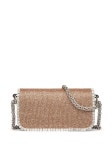 Valentino Garavani 로코 자수 스몰 숄더 백 | 브라운 | FARFETCH KR