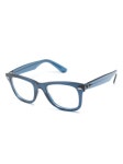 Ray-Ban 웨이페어러 이즈 스퀘어 프레임 안경 | 블루 | FARFETCH KR
