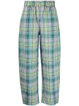 GANNI Tapered Pants for Women - FARFETCH UAE