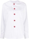 Comme Des Garçons Girl 라운드 칼라 셔츠 - Farfetch
