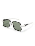 VAVA Eyewear 바바 아이웨어 X 오버사이즈 프레임 선글라스 - Farfetch