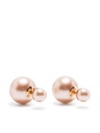 Christian Dior pre-owned faux-pearl Stud Earrings - Farfetch