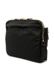 TOM FORD 레터링 로고 가죽 브리프 케이스 | 블랙 | FARFETCH KR