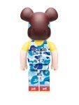 MEDICOM TOY 메디콤 토이 X 베이프 1000% 베어브릭 피규어 | 블루 | FARFETCH KR