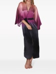 Fleur Du Mal 옹브레 이펙트 랩어라운드 가운 | 핑크 | FARFETCH KR