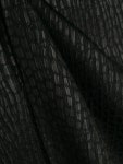 Saint Laurent Pre-Owned 1990s 텍스처 실크 혼방 스카프 | 블랙 | FARFETCH KR