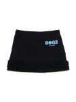 Dsquared2 Kids 러플 로고 프린트 스커트 - Farfetch Dsquared2 Kids 러플 로고 프린트 스커트  - Farfetch