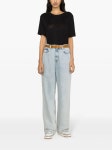 MARANT ÉTOILE 주엘 리넨 티셔츠 | 블랙 | FARFETCH KR
